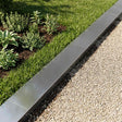 Vidaxl afdekprofiel voor tuinafboording 2 st 100 x 20 x 5 cm