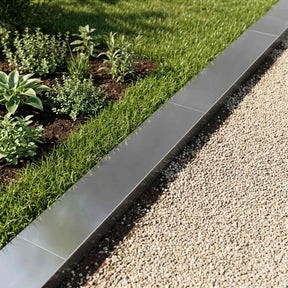 Vidaxl afdekprofiel voor tuinafboording 2 st 100 x 20 x 5 cm