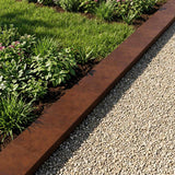Vidaxl afdekprofiel voor tuinafboording 2 st 100 x 20 x 5 cm