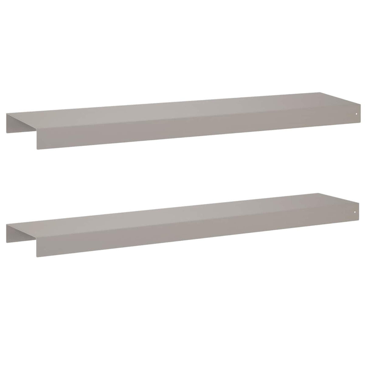 Vidaxl afdekprofiel voor tuinafboording 2 st 100 x 20 x 5 cm