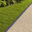 Vidaxl afdekprofiel voor tuinafboording 10 st 100 x 6 x 5 cm staal