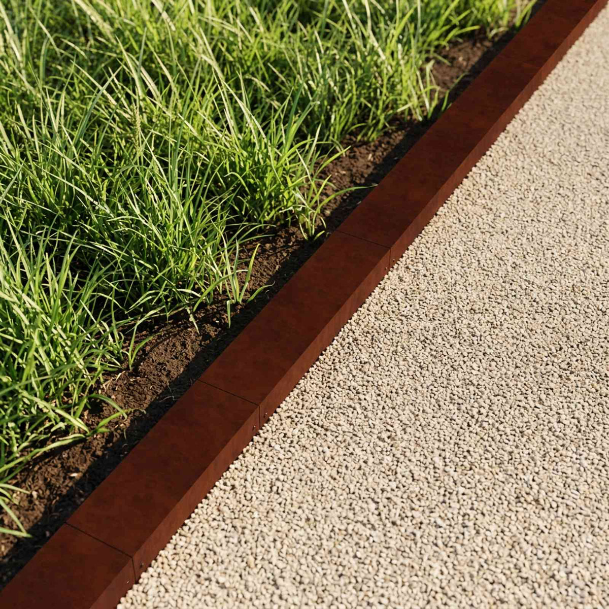 Vidaxl afdekprofiel voor tuinafboording 2 st 100 x 10 x 5 cm