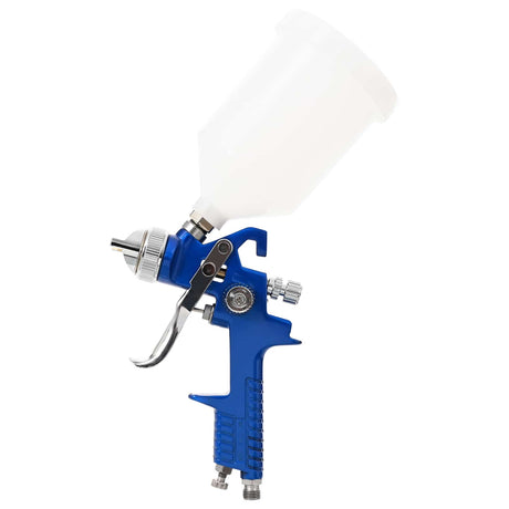 Vidaxl hvlp verfspuitpistool kit 600 ml kom 1,3 1,7 2,0 mm spuitmonden