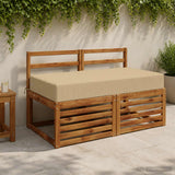 Vidaxl zitkussen soest 100% polyester beige 120 x 80 x 15 cm