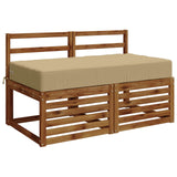 Vidaxl zitkussen soest 100% polyester beige 120 x 80 x 15 cm