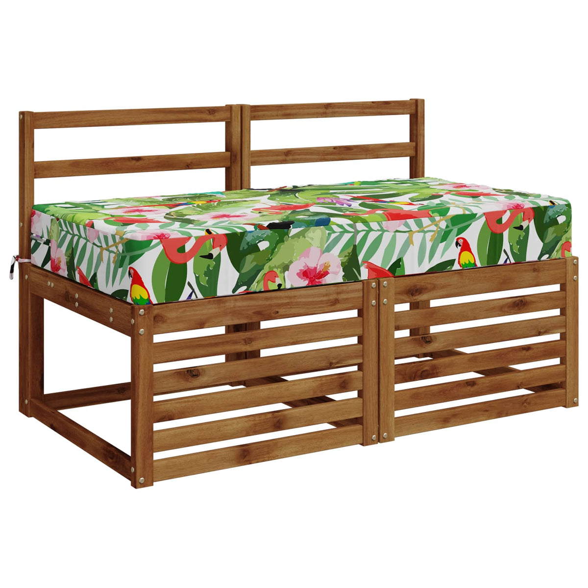 Vidaxl zitkussen soest 100% polyester meerkleurig 120 x 80 x 15 cm