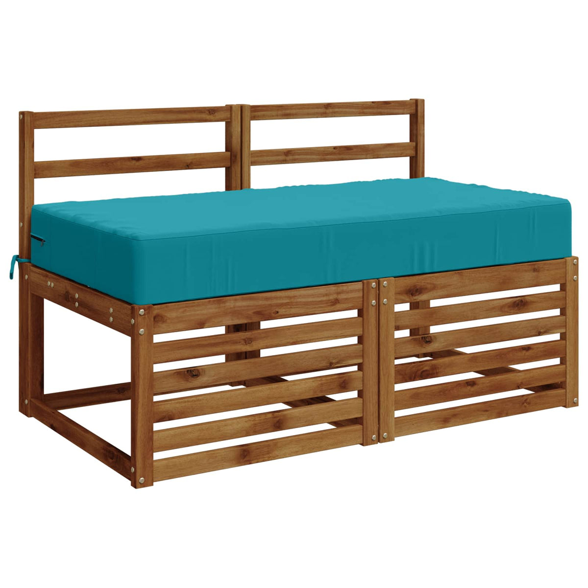 Vidaxl zitkussen soest 100% polyester turquoise 120 x 80 x 15 cm
