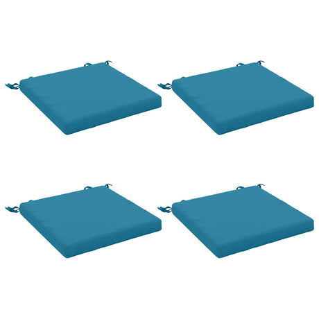 Vidaxl 4-piece zitkussens soest 4 st 100% polyester lichtblauw