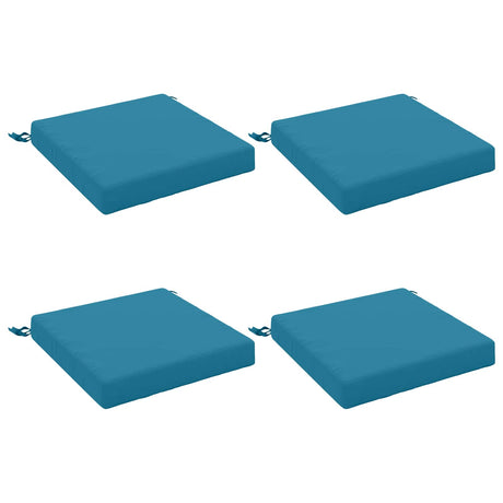 Vidaxl 4-piece zitkussens soest 4 st 100% polyester lichtblauw