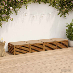 Vidaxl 4-piece zitkussens soest 4 st 100% polyester zand