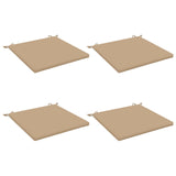 Vidaxl 4-piece zitkussens soest 4 st 100% polyester zand