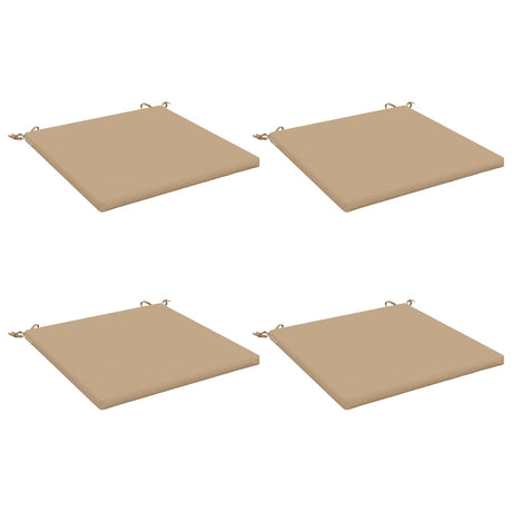Vidaxl 4-piece zitkussens soest 4 st 100% polyester zand