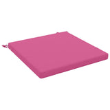 Vidaxl 1-piece zitkussen soest 100% polyester roze 70 x 70 x 5 cm