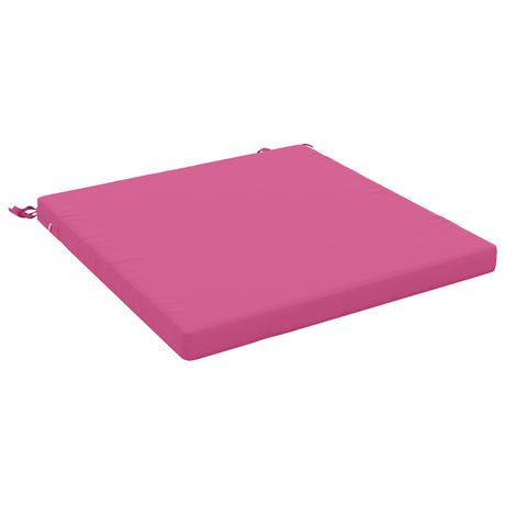 Vidaxl 1-piece zitkussen soest 100% polyester roze 70 x 70 x 5 cm