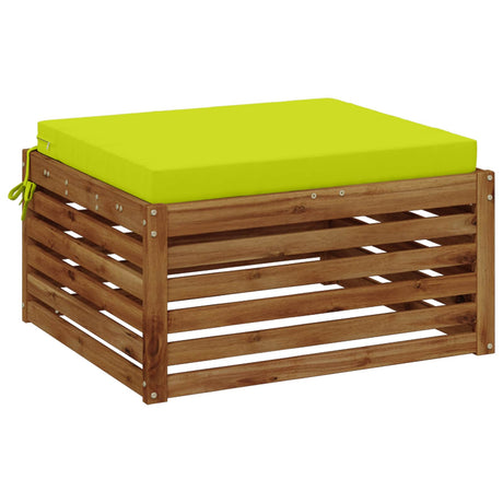 Vidaxl zitkussens soest 100% polyester helder groen 70 x 70 x 7 cm