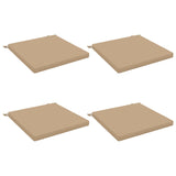 Vidaxl 4-piece zitkussens soest 4 st 100% polyester zand