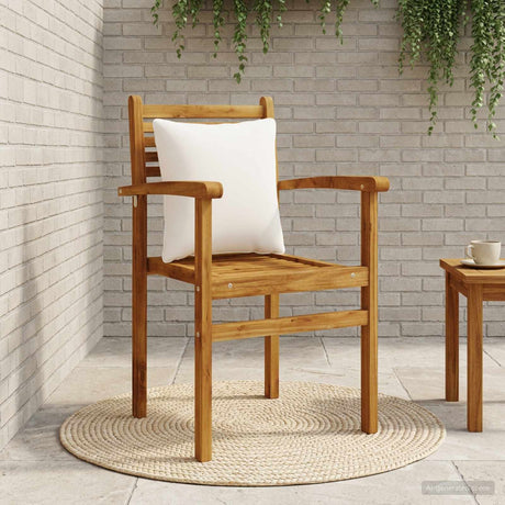 Vidaxl rugkussen putten 100% polyester wit 40 x 40 x 15 cm
