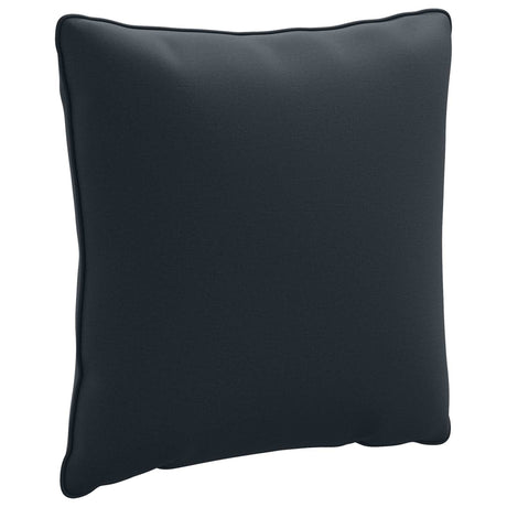 Vidaxl rugkussen putten 100% polyester donkerblauw 40 x 40 x 15 cm
