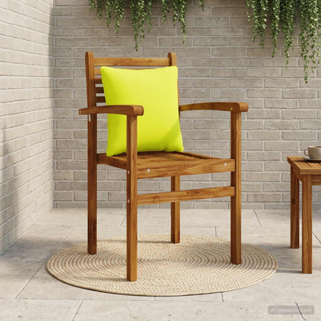 Vidaxl rugkussen putten 100% polyester helder groen 40 x 40 x 15 cm