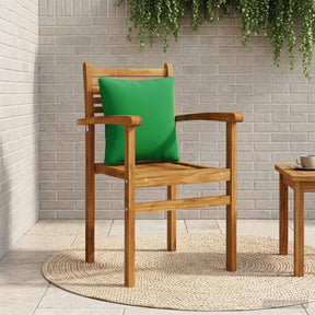Vidaxl rugkussen putten 100% polyester groen 40 x 40 x 15 cm