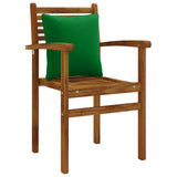 Vidaxl rugkussen putten 100% polyester groen 40 x 40 x 15 cm