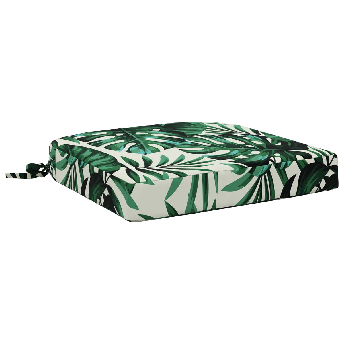 Vidaxl 1-delig zitkussen soest 100% polyester bladpatroon