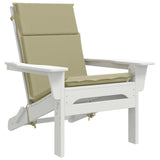 Vidaxl kussen voor stoel met hoge rug gemert 2 st 100% polyester