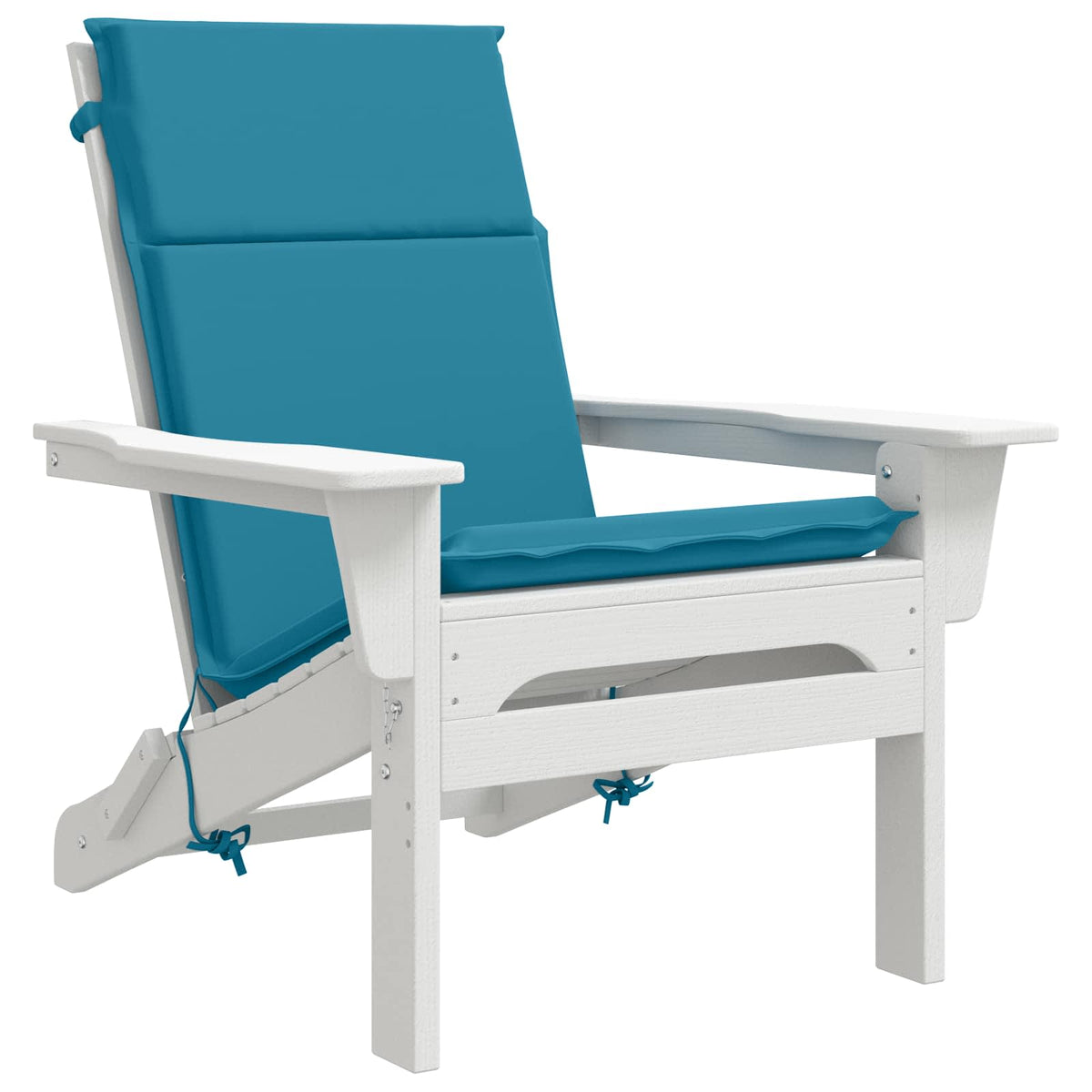 Vidaxl kussen voor stoel met hoge rug gemert 2 st 100% polyester
