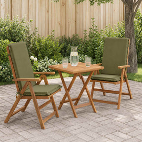 Vidaxl 2-delige hoog rug bhair kussens gemert 2 pcs 100% polyester