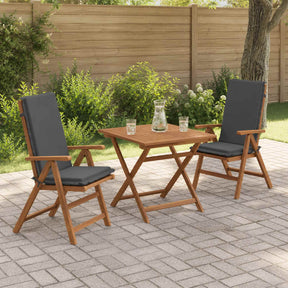 Vidaxl 2-delige hoog rug bhair kussens gemert 2 st 100% polyester