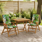 Vidaxl 2-delige hoog rug bhair kussens gemert 2 pcs 100% polyester