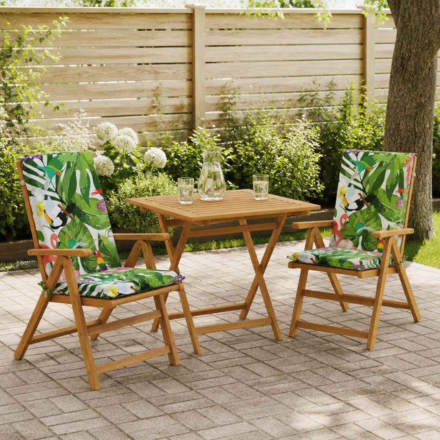 Vidaxl 2-delige hoog rug bhair kussens gemert 2 pcs 100% polyester