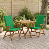 Vidaxl 2-delige hoog rug bhair kussens gemert 2 pcs 100% polyester