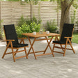 Vidaxl 2-delige hoog rug bhair kussens gemert 100% polyester zwart