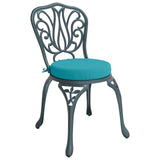 Vidaxl 4-piece zitkussens soest 4 st 100% polyester turquoise