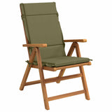 Vidaxl 2-delige hoogrug kussen gemert 2 pcs 100% polyester olijfgroen
