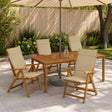Vidaxl 4-delige hoogrug kussen gemert 4 pcs 100% polyester beige