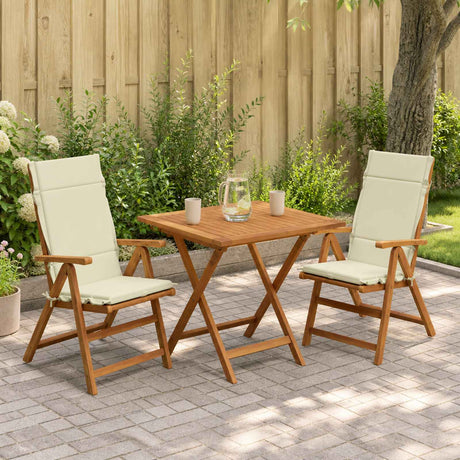 Vidaxl 2-delige hoogrug kussen gemert 2 pcs 100% polyester