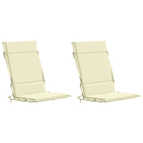 Vidaxl 2-delige hoogrug kussen gemert 2 pcs 100% polyester