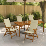 Vidaxl 4-delige hoogrug kussen gemert 4 pcs 100% polyester