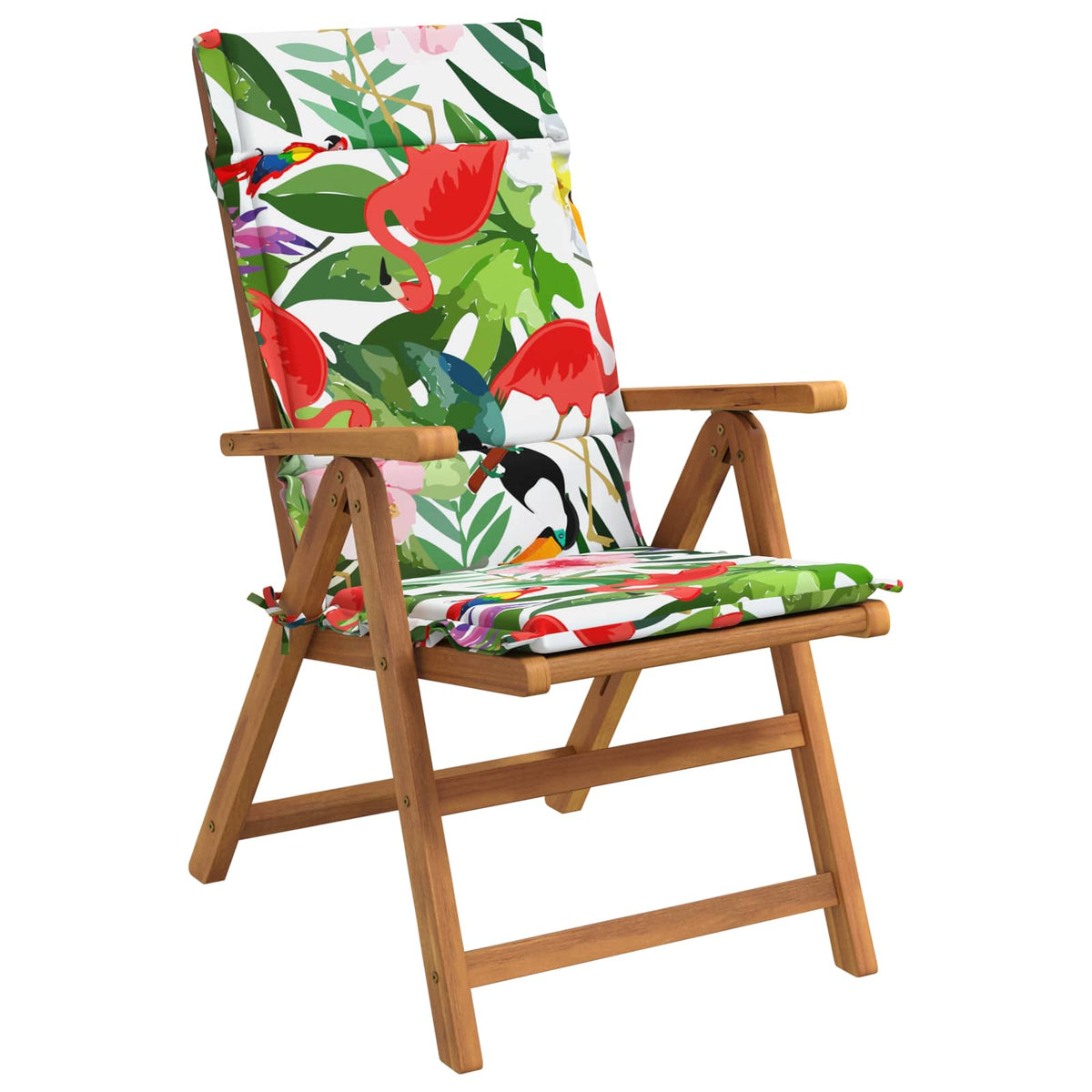 Vidaxl 2-delige hoogrug kussen gemert 2 pcs 100% polyester meerkleurig