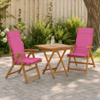 Vidaxl 2-delige hoogrug kussen gemert 2 pcs 100% polyester roze