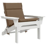 Vidaxl 4-delige hoogrug kussen gemert 4 pcs 100% polyester taupe