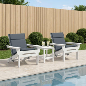 Vidaxl 2-delige hoogrug kussen gemert 2 pcs 100% polyester blauw