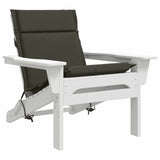 Vidaxl 2-delige hoogrug kussen gemert 2 pcs 100% polyester antraciet