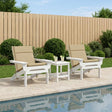 Vidaxl 2-delige hoogrug kussen gemert 2 pcs 100% polyester beige