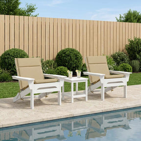Vidaxl 2-delige hoogrug kussen gemert 2 pcs 100% polyester beige