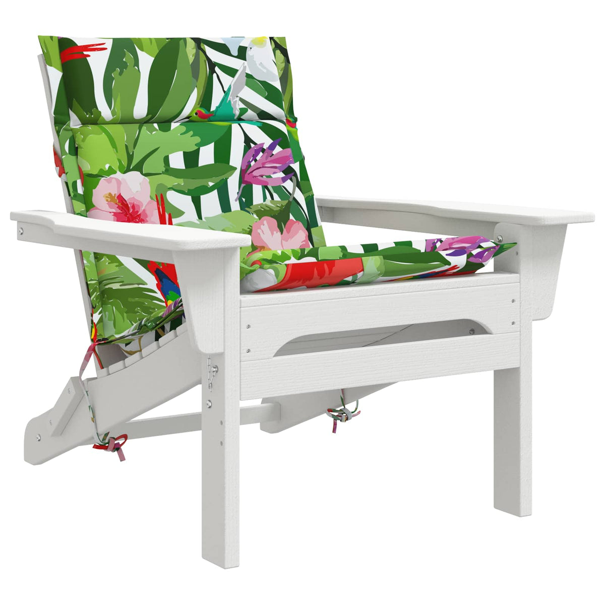 Vidaxl 2-delige hoogrug kussen gemert 2 pcs 100% polyester meerkleurig
