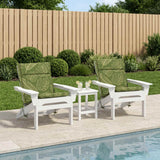 Vidaxl 2-delige hoogrug kussen gemert 2 pcs 100% polyester bladontwerp