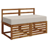 Vidaxl zitkussen soest 100% polyester wit 120 x 60 x 15 cm